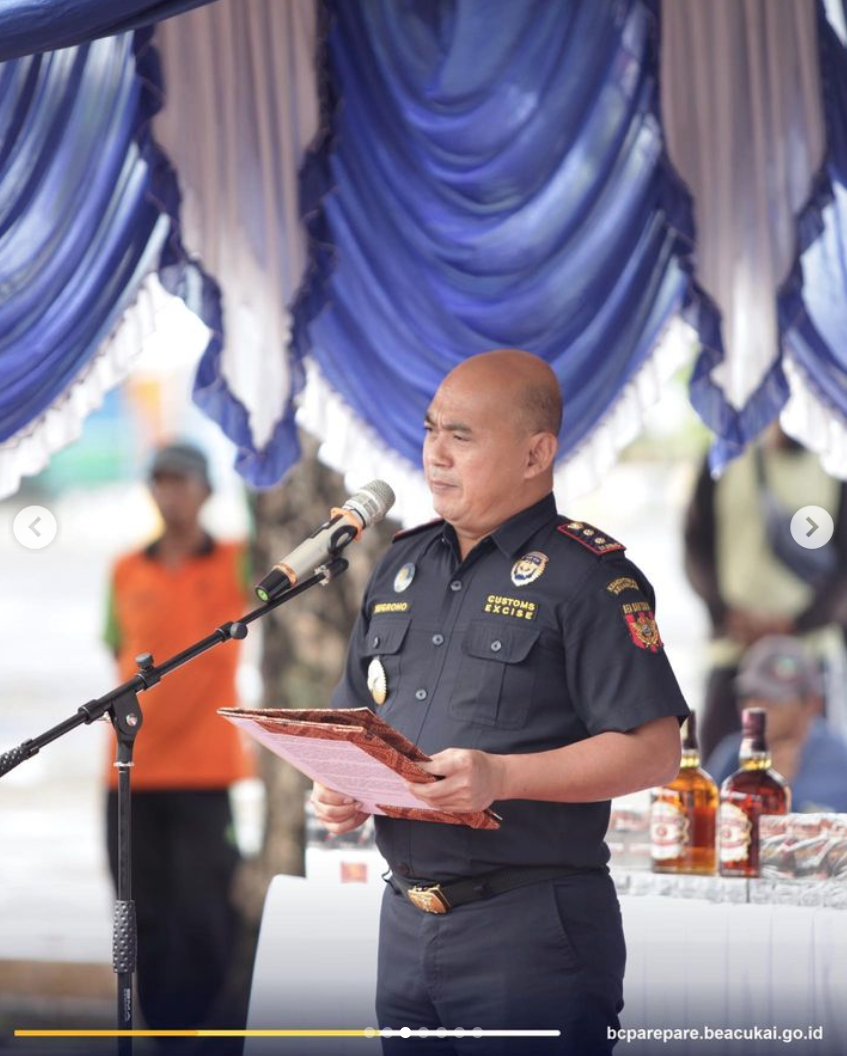 Pemusnahan Rokok Ilegal