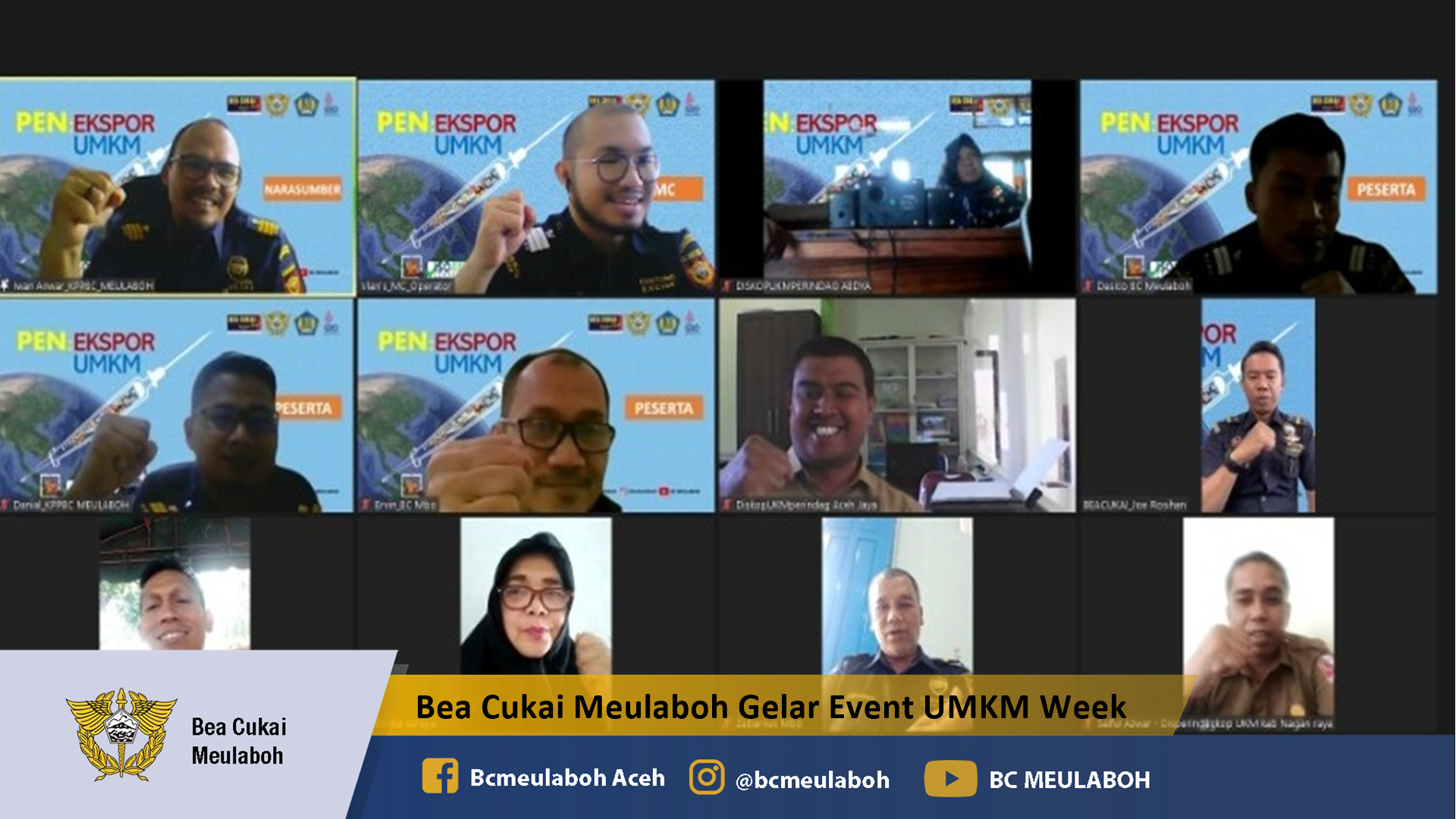 Bea Cukai Meulaboh Gelar Event UMKM Weeks