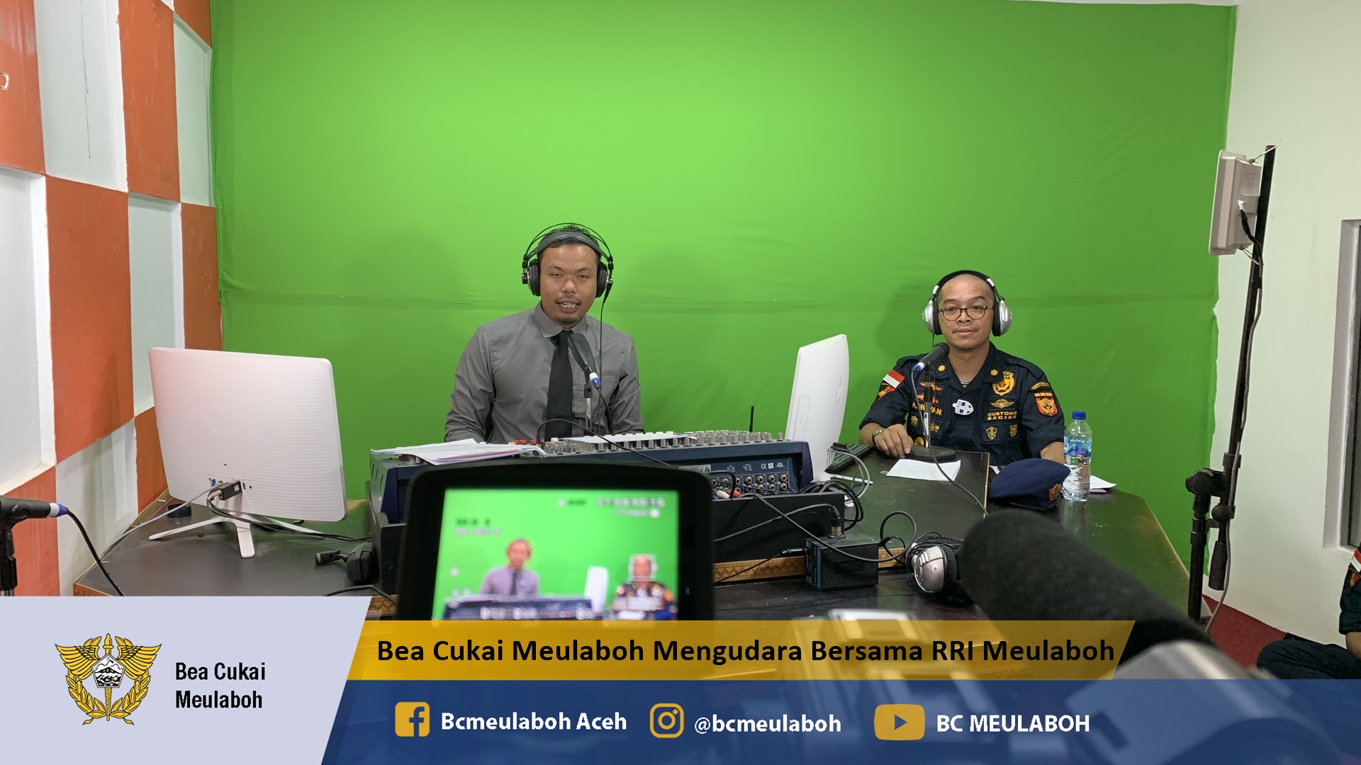 Bea Cukai Meulaboh Mengudara Bersama RRI Meulaboh