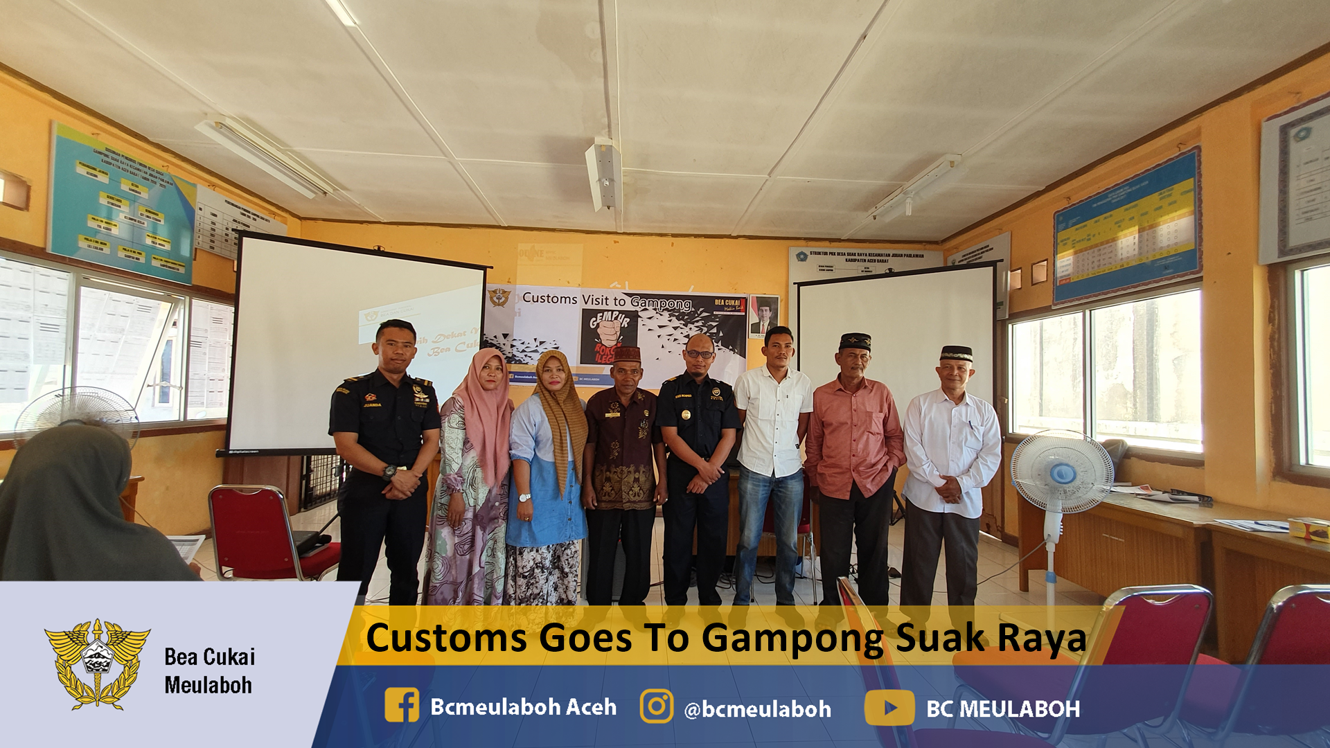 Customs Goes To Gampong Suak Raya