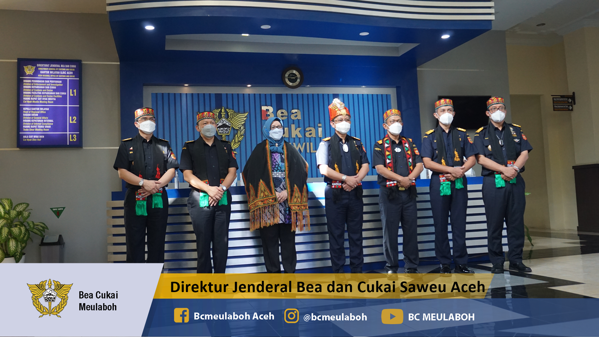Direktur Jenderal Bea dan Cukai Saweu Aceh