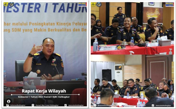 Rakerwil Kantor Wilayah DJBC Kalbagbar