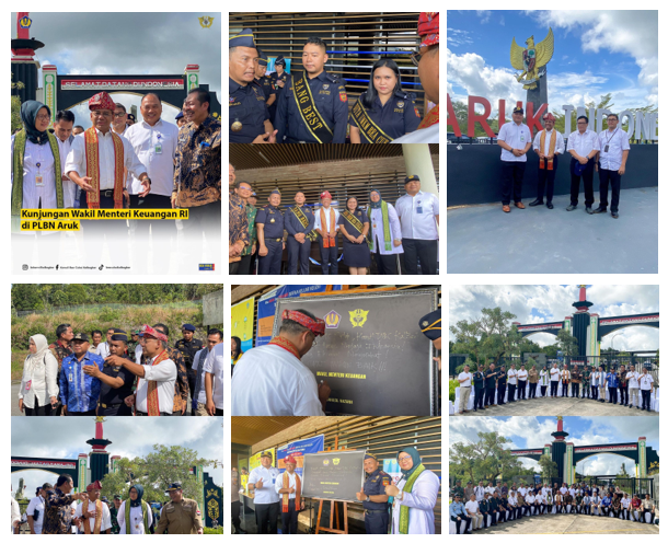 Kunjungan Wakil Menteri Keuangan RI di PLBN Aruk
