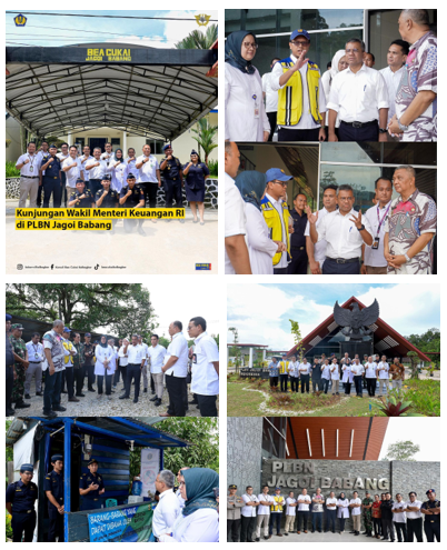 Kunjungan Wakil Menteri Keuangan RI di PLBN Jagoi Babang