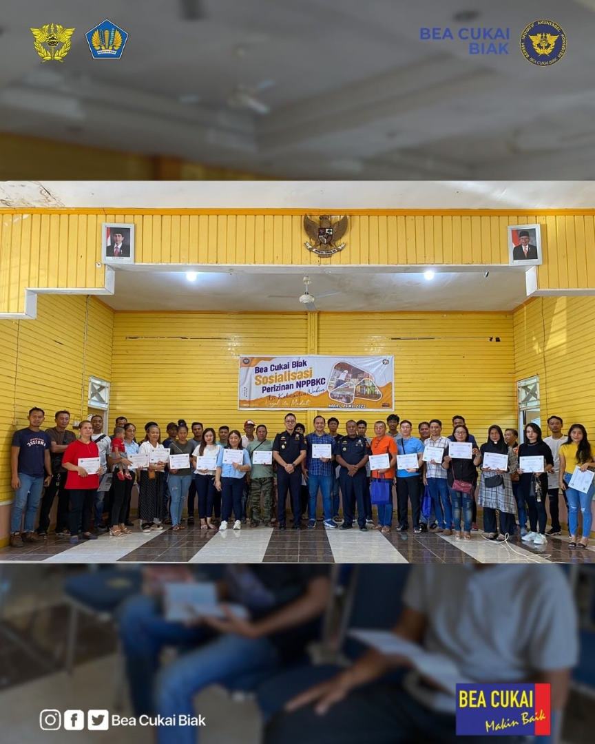 Sosialisasi Sinergi Desain Pita Cukai 2023 dan Perizinan NPPBKC Kepada Pengguna Jasa