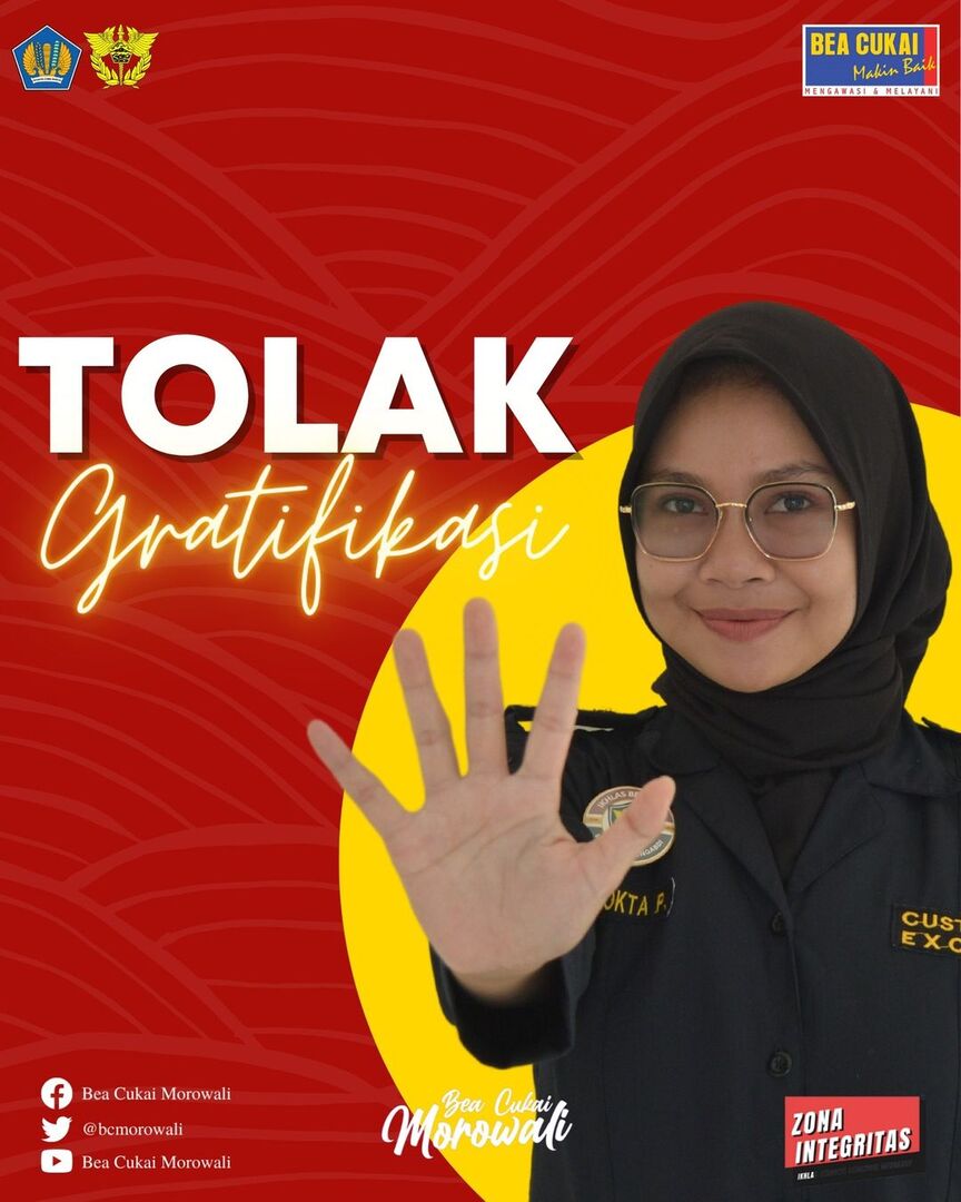 Komitmen Anti-Gratifikasi Bea Cukai Morowali