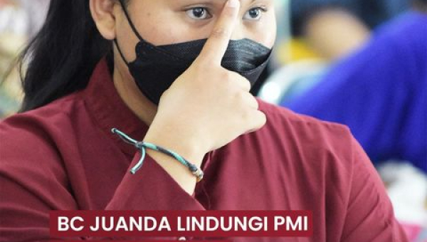 BC JUANDA LINDUNGI PMI MELALUI EDUKASI