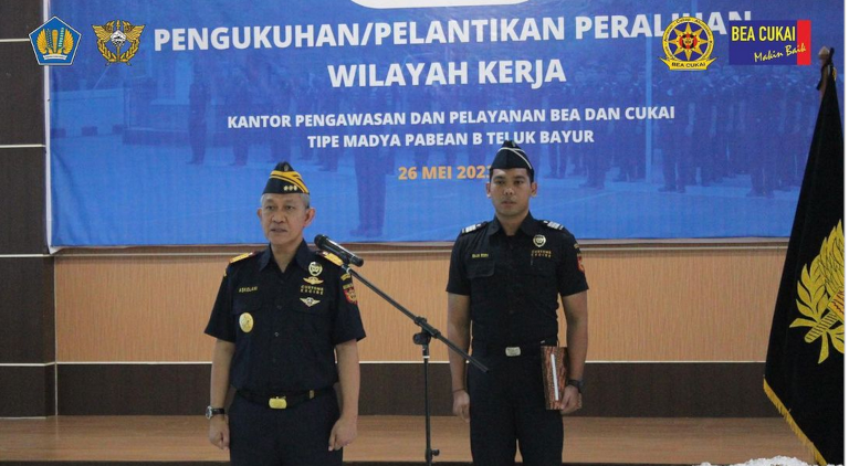 Peralihan/Pengukuhan Wilayah Kerja KPPBC TMP B Teluk Bayur