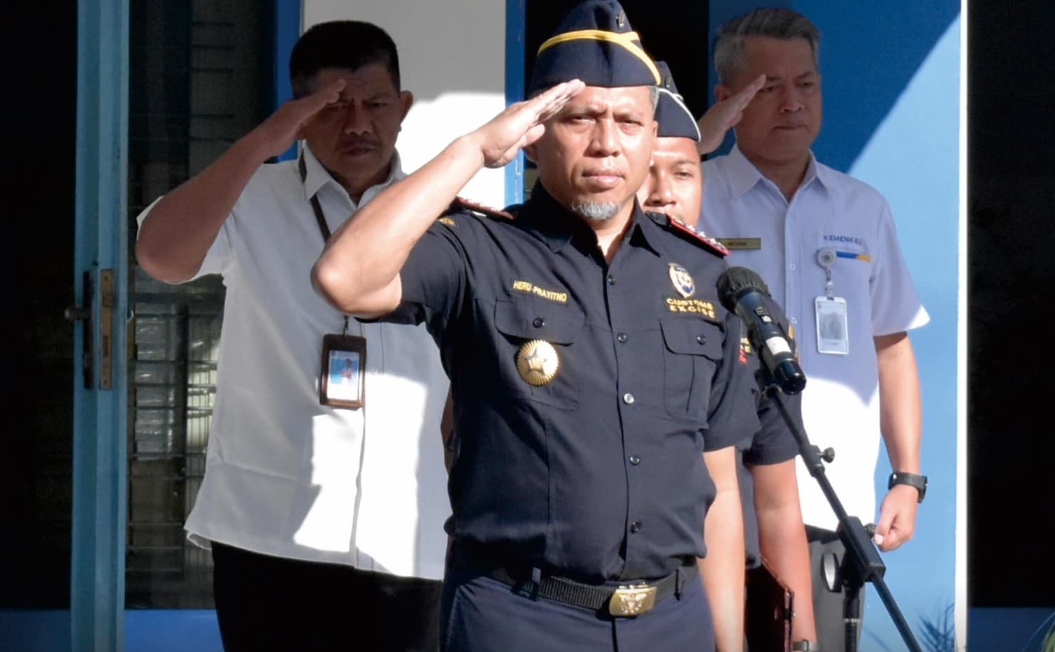 Semangat Juang Terus Bangkit, Bea Cukai Magelang Laksanakan Upacara Peringatan Harkitnas