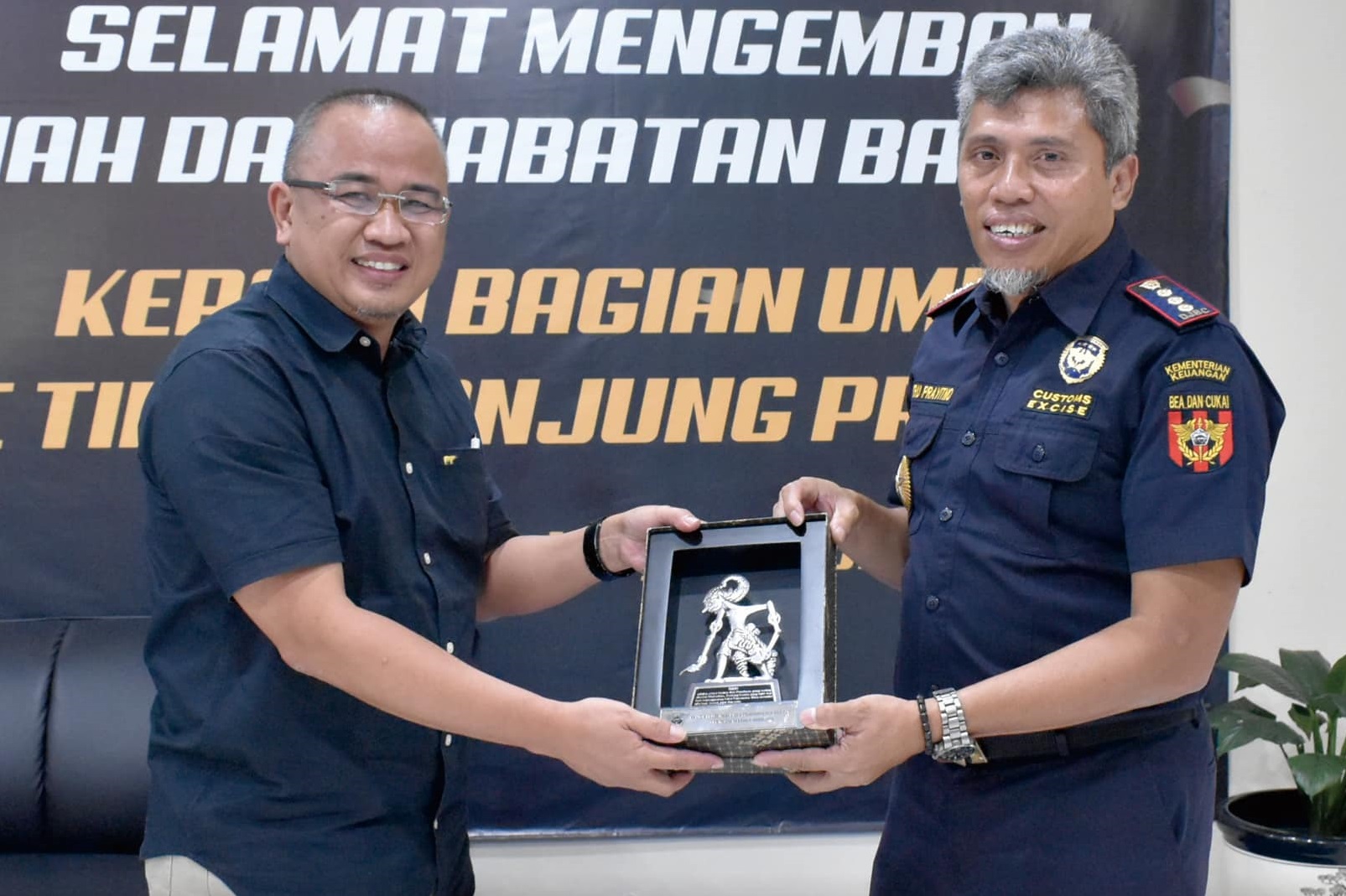 Pelepasan Kepala Kantor Bea Cukai Magelang, Bapak Heru Prayitno