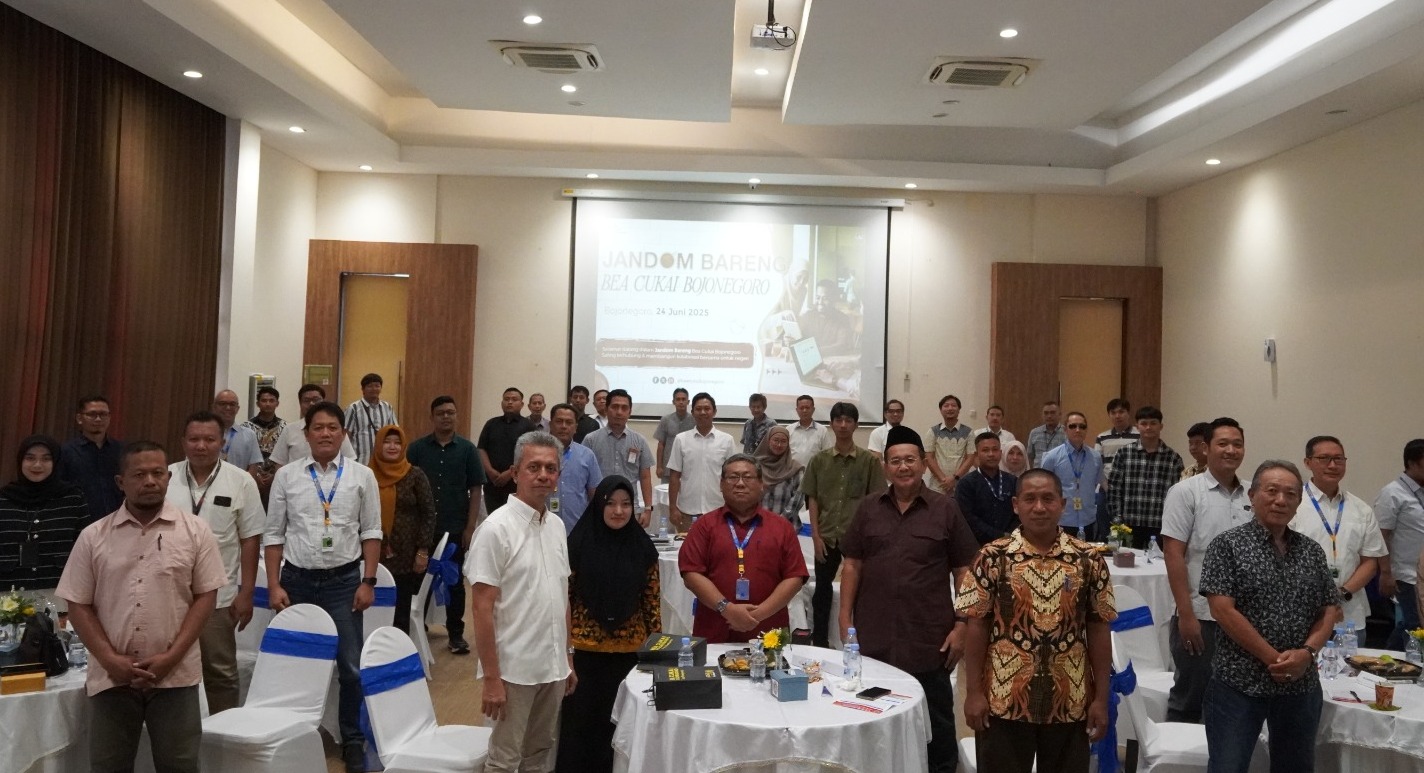 Perkuat Silaturahmi dengan Pengguna Jasa, Bea Cukai Bojonegoro Gelar Kegiatan “Jandom Bareng Bea Cukai Bojonegoro”