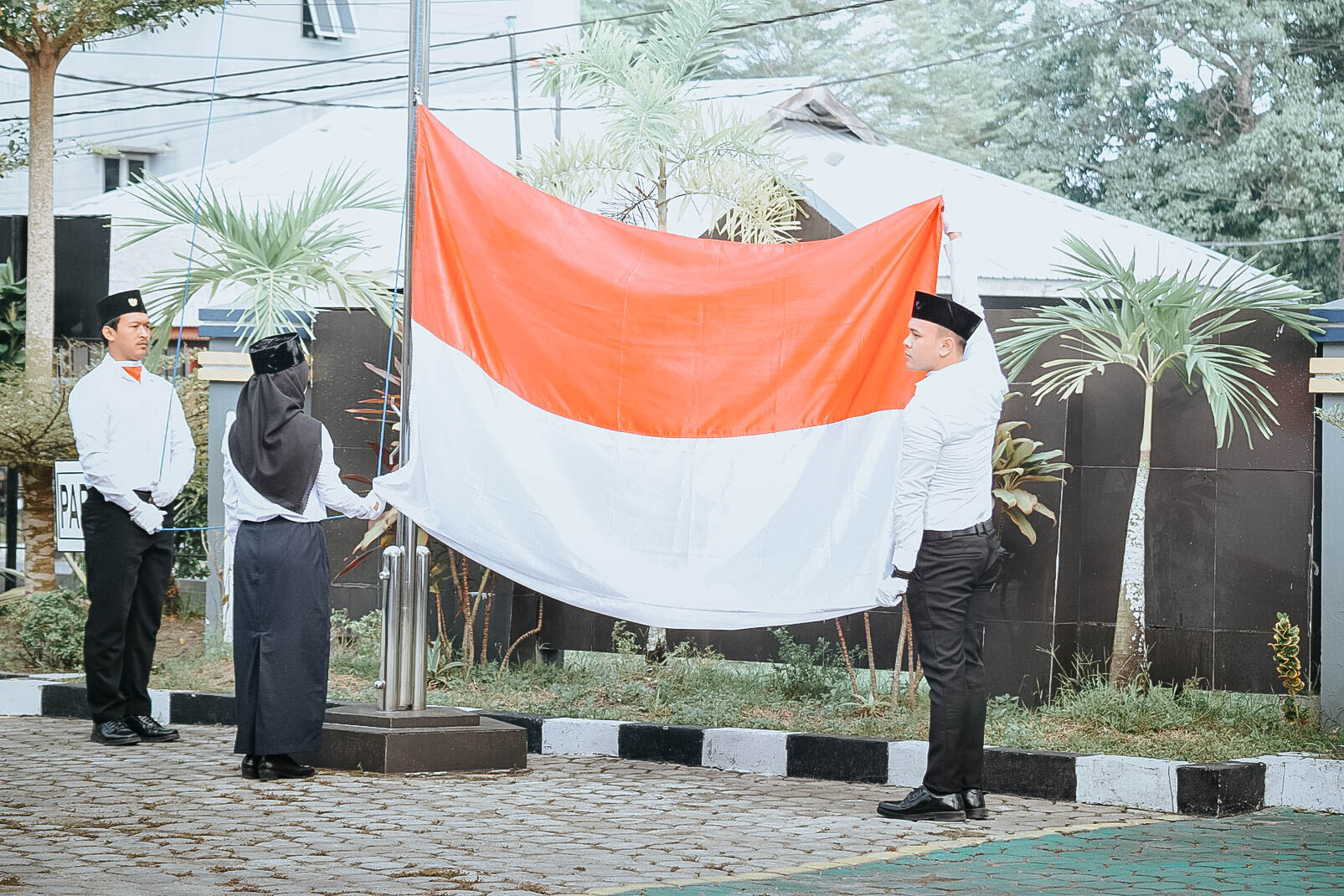Upacara Peringatan Hari Sumpah Pemuda ke-95 dan Hari Oeang RI ke-77