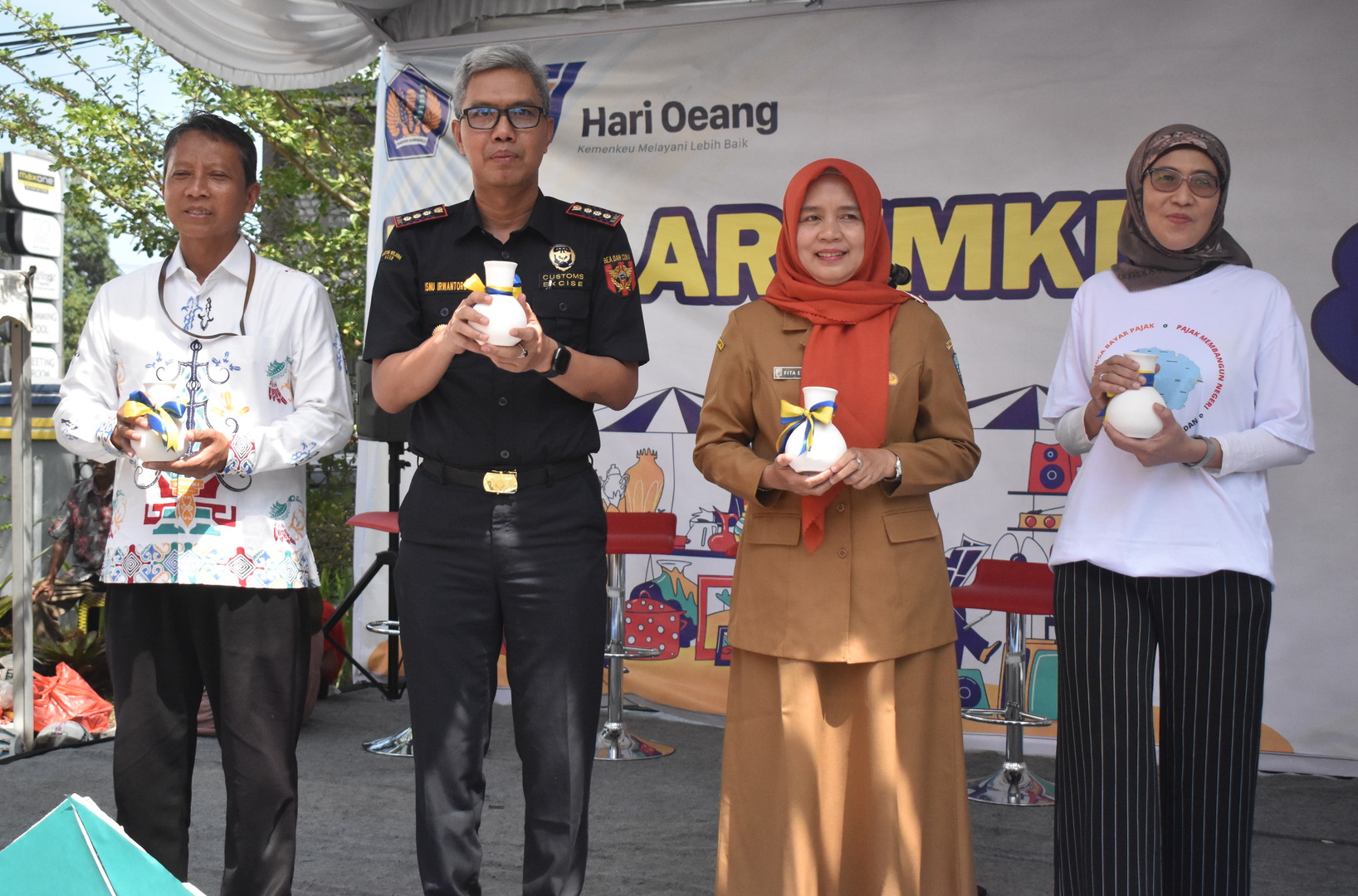 Bazaar UMKM dan Donor Darah Dalam Rangka Peringatan HORI ke-77 Kemenkeu Satu Kabupaten Belitung