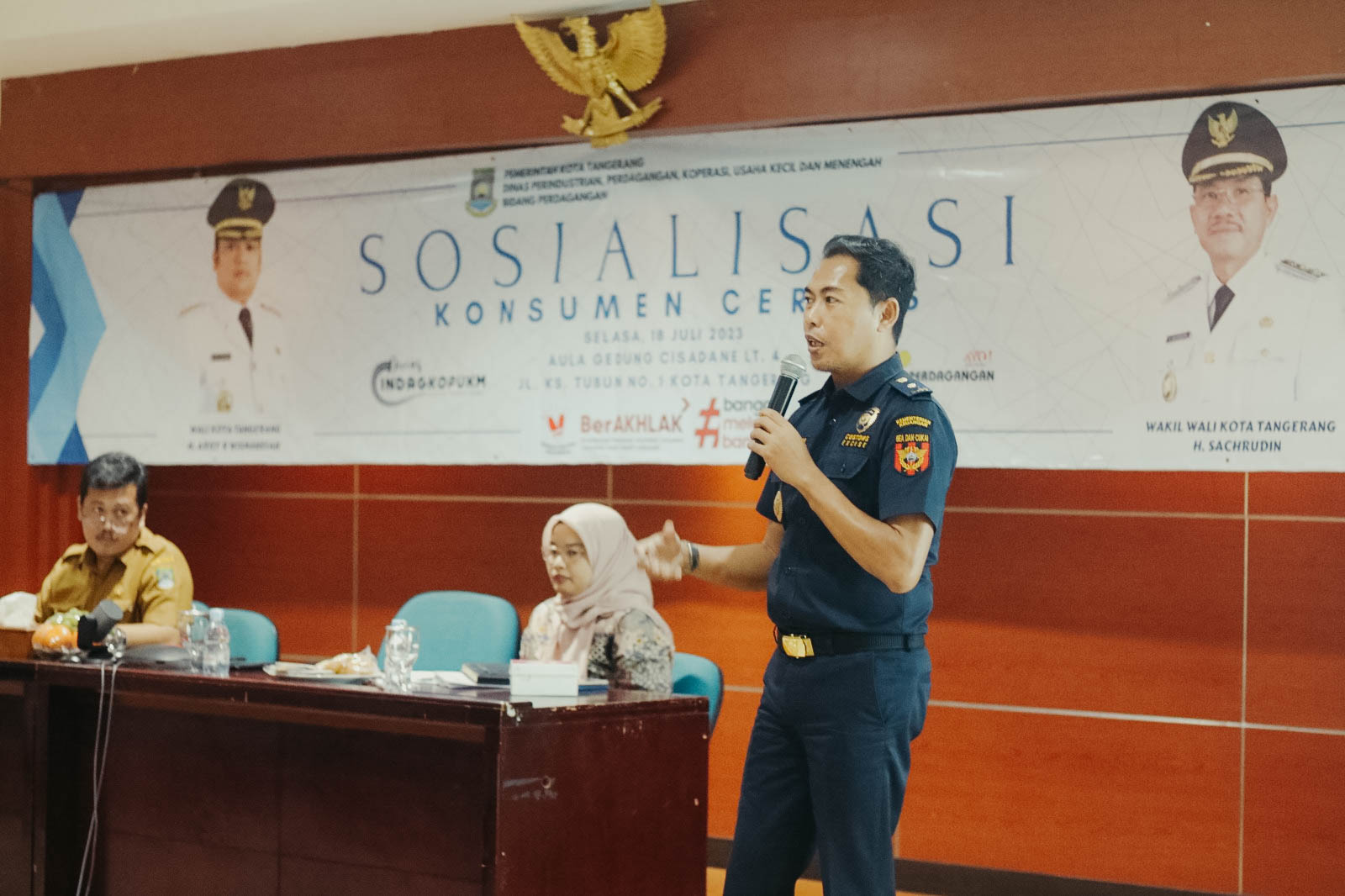 Kenalkan Barang Kena Cukai, Bea Cukai Tangerang Isi Sosialisasi Konsumen Cerdas