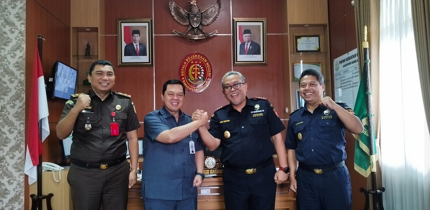 Tekan Peredaran Rokok Ilegal, Bea Cukai Magelang Kunjungi Kejaksaan Negeri 