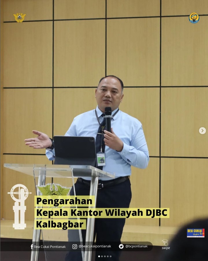 Pengarahan Kepala Kantor Wilayah DJBC Kalbagbar