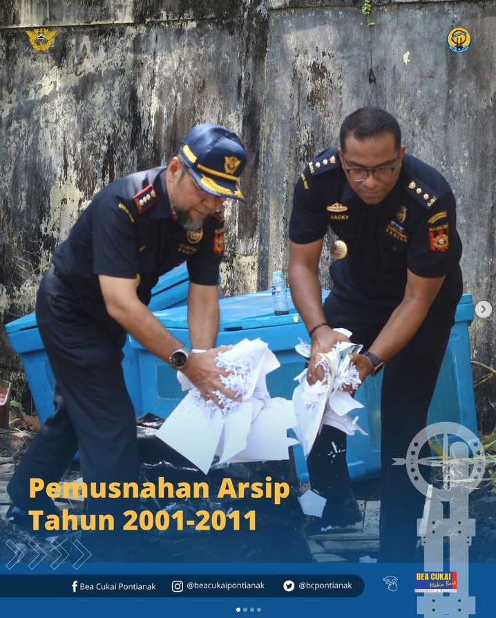 Pemusnahan Arsip Tahun 2001-2011