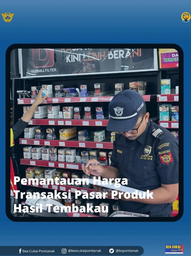 Pemantauan Harga Transaksi Pasar Produk Hasil Tembakau