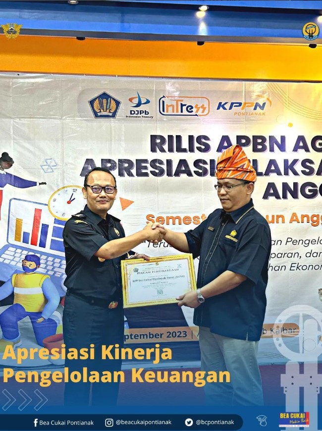 Apresiasi Kinerja Pengelolaan Keuangan