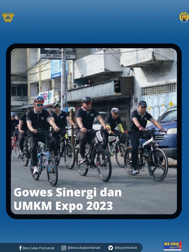 Gowes Sinergi dan UMKM Expo 2023