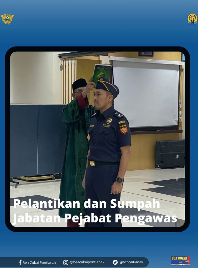 Pelantikan dan Sumpah Jabatan Penjabat Pengawas