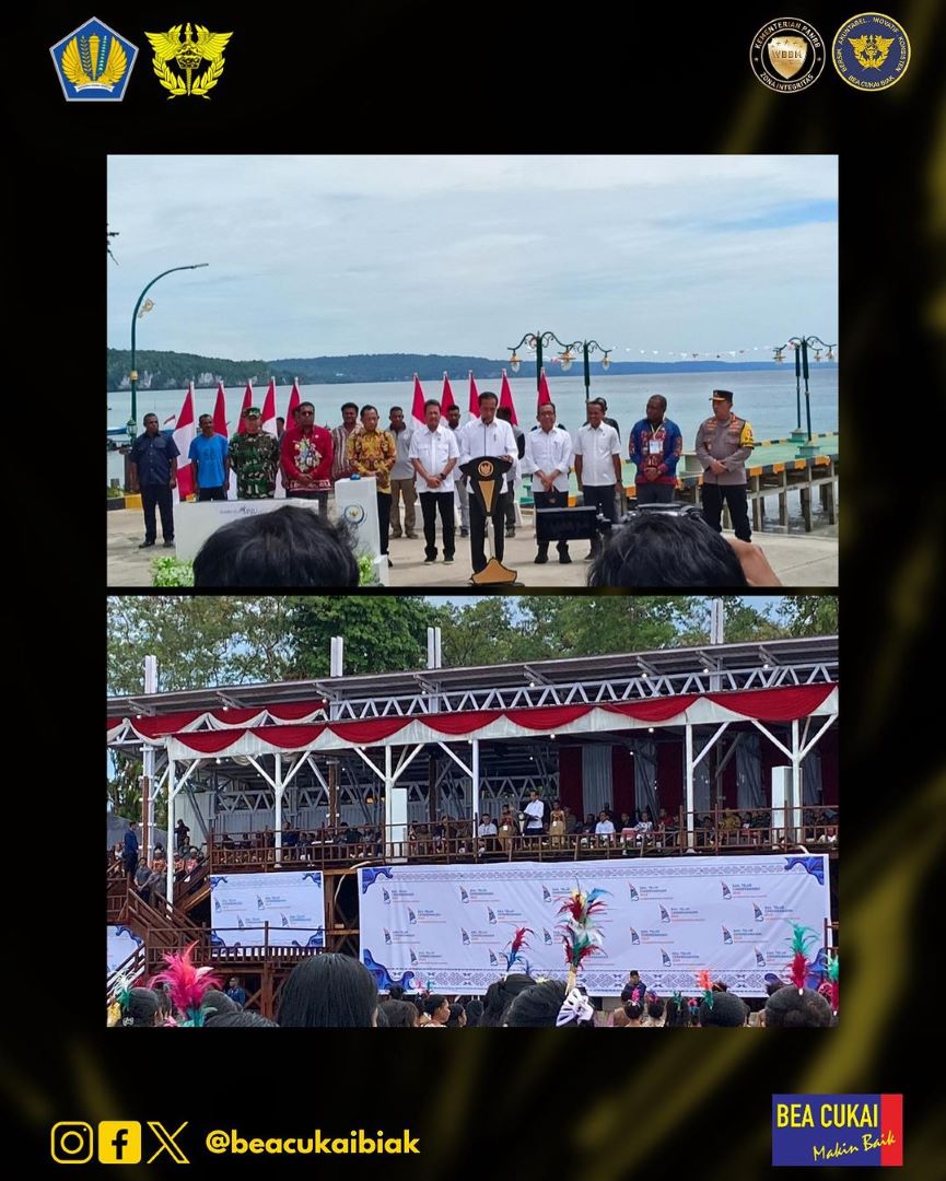 Peresmian Pelaksanaan Sail Teluk Cendrawasih 2023 dan Kunjungan Presiden RI ke Biak Numfor