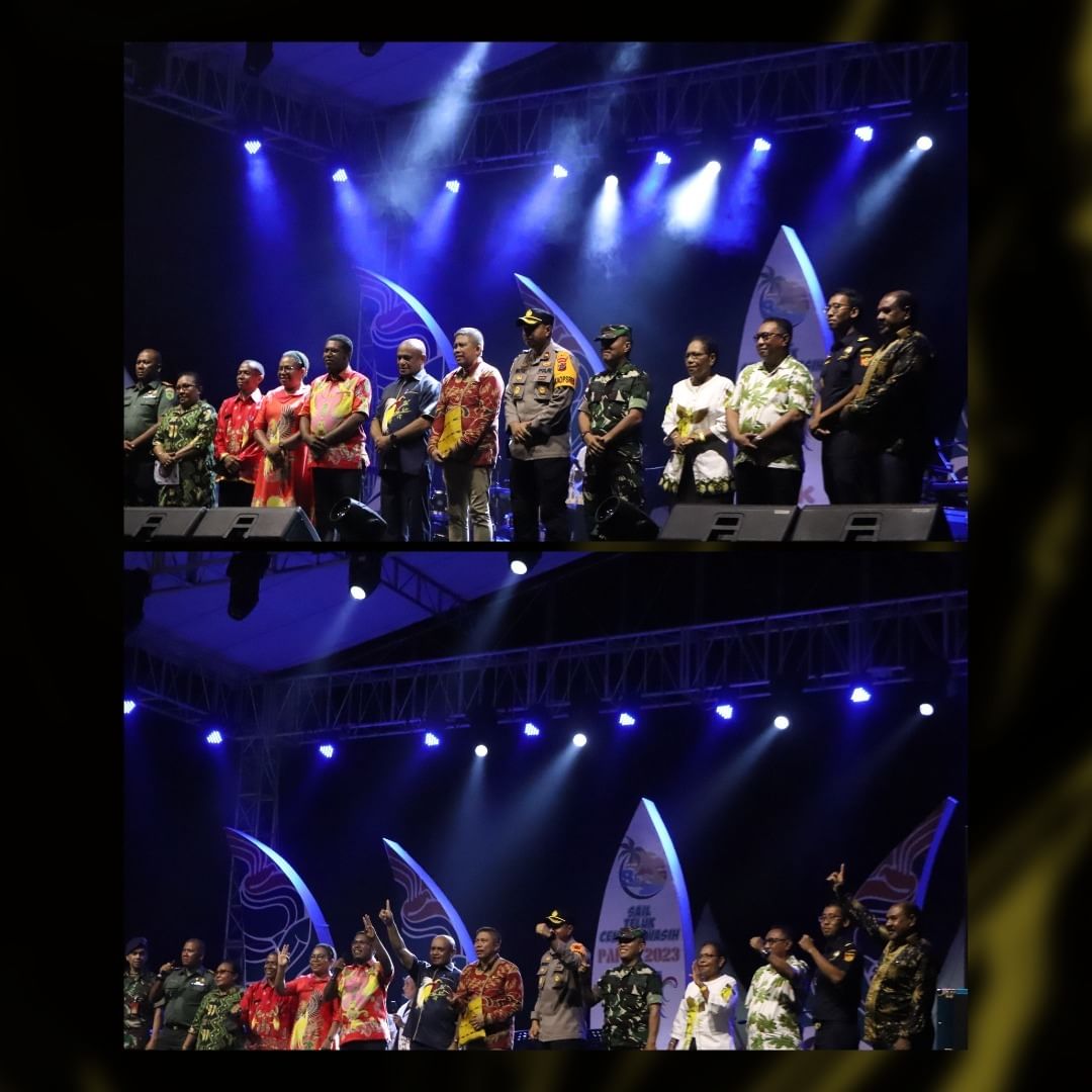 Penutupan Sail Teluk Cendrawasih 2023