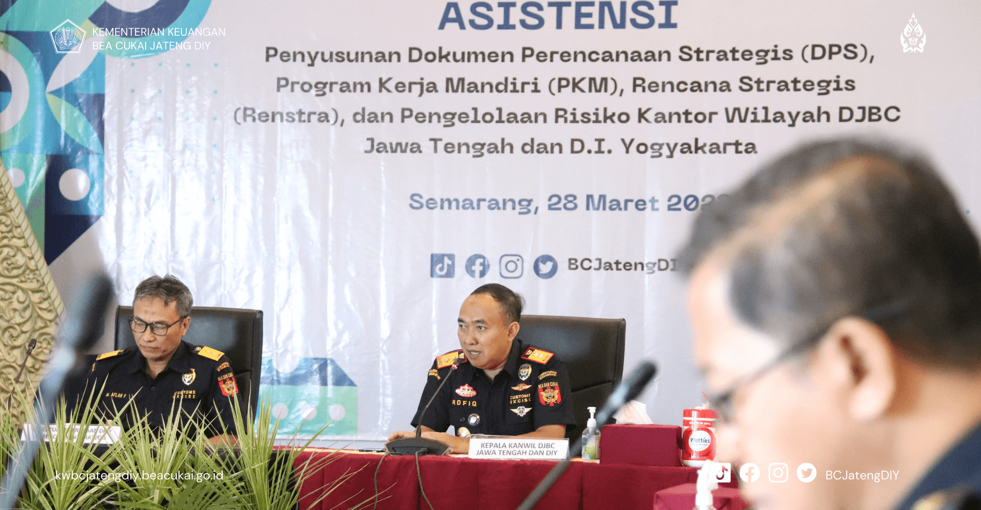 Bea Cukai Jateng DIY Gelar Asistensi tentang Pentingnya Perencanaan dan Mitigasi Risiko Bagi Organisasi