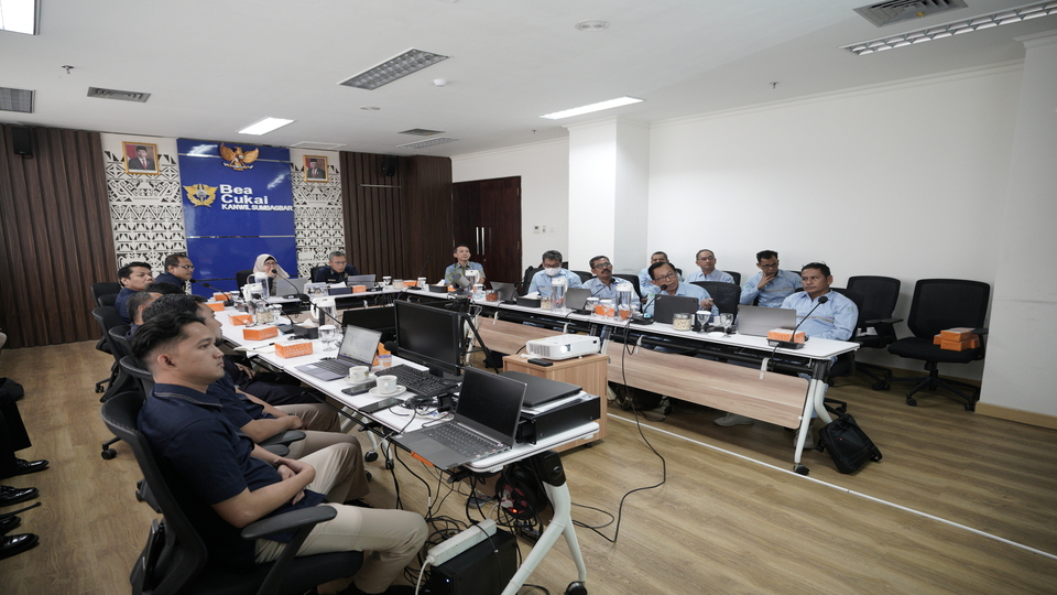 Kanwil Bea Cukai Sumatera bagian Barat lakukan audensi kepada salah satu perusahaan penerima fasilitas