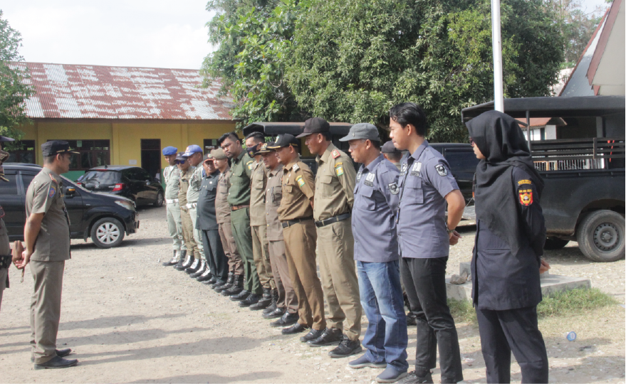 Sinergi Operasi Pasar Gabungan Tindak Peredaran Rokok Ilegal di Kabupaten Aceh Besar