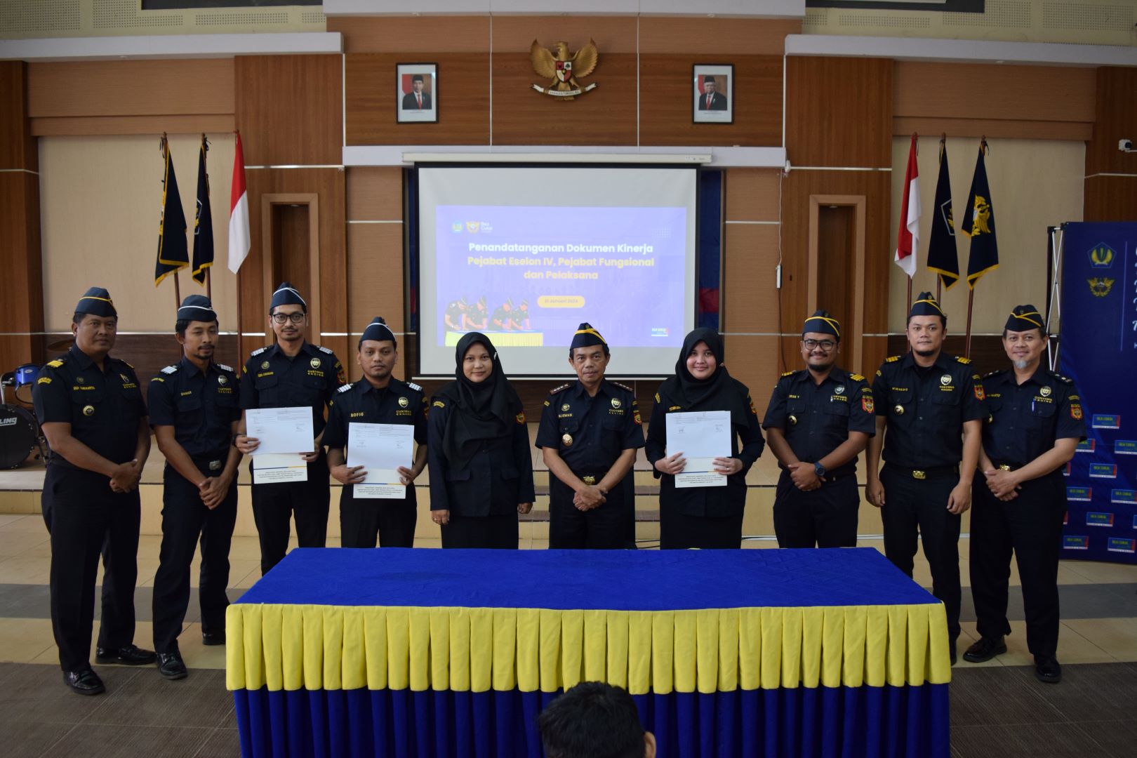 Tandatangani Kontrak Kinerja, Bea Cukai Cilacap Siap Capai Target Tahun 2024