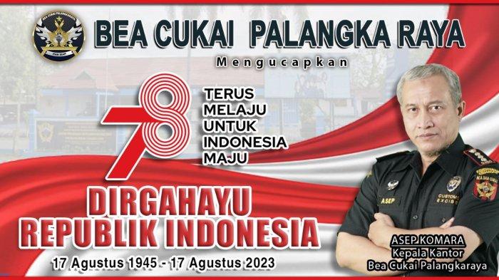 HUT RI Ke-78 Oleh Bea Cukai Palangkaraya