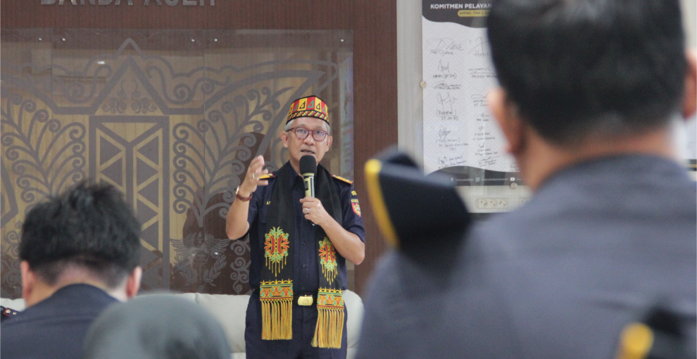 Direktur Jenderal Bea dan Cukai Kunjungi Kantor Bea Cukai Banda Aceh