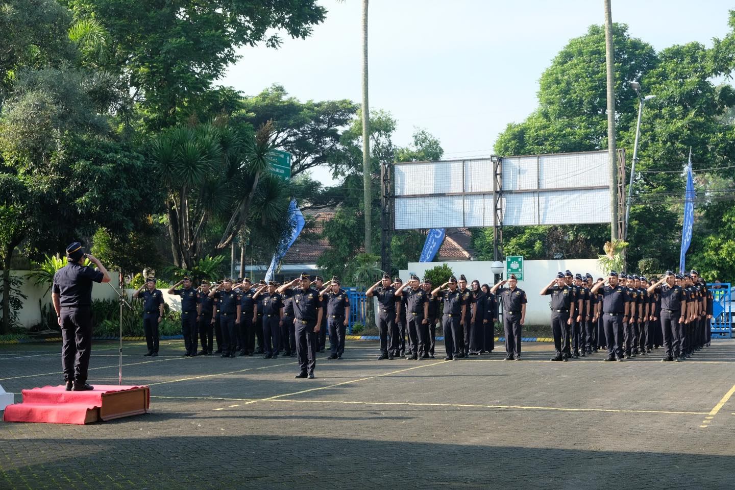 Pimpin Apel Pagi Bulan Februari, Kabid Kepabeanan dan Cukai Ingatkan untuk Jaga Kekompakan