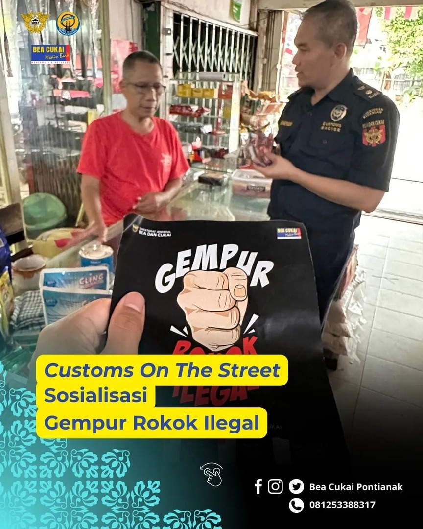 Sosialisasi Gempur Rokok Ilegal