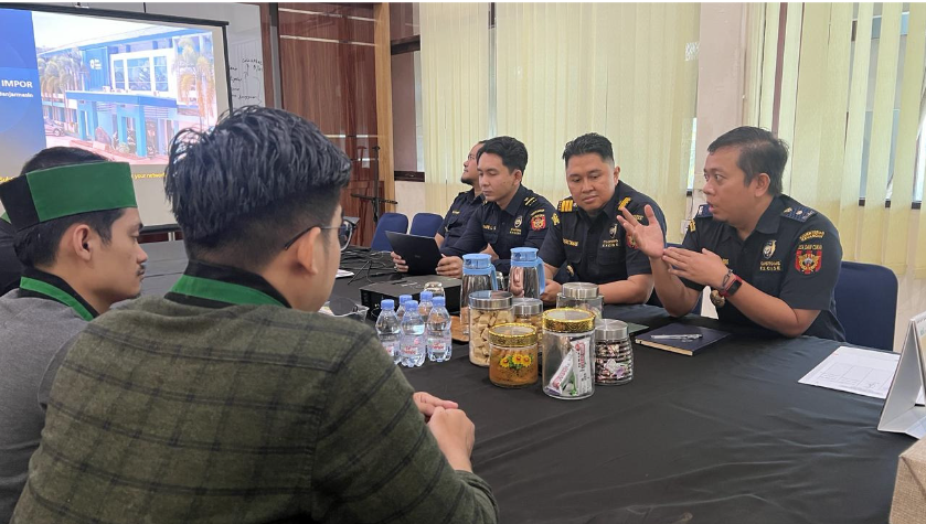 Audiensi Himpunan Mahasiswa islam Cabang Banjarmasin