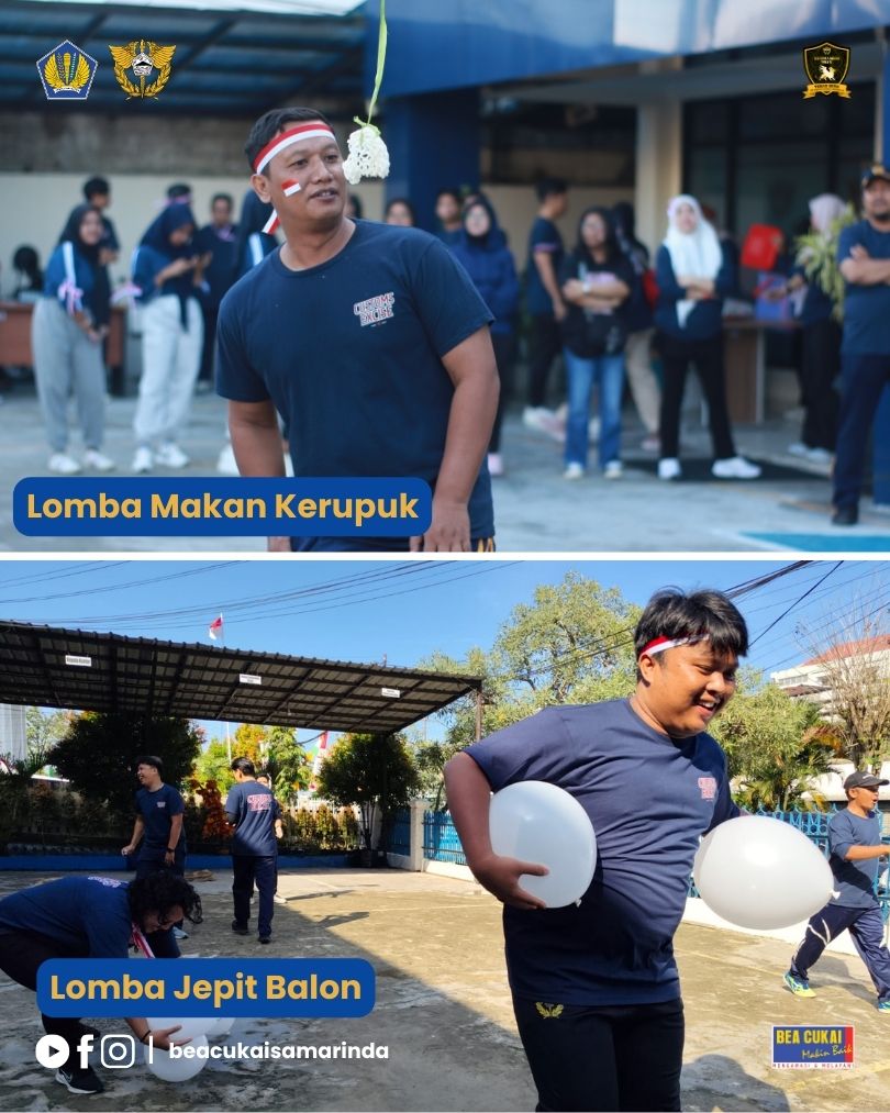 Gegap Gempita Perayaan HUT RI Ke-80 Bea Cukai Samarinda