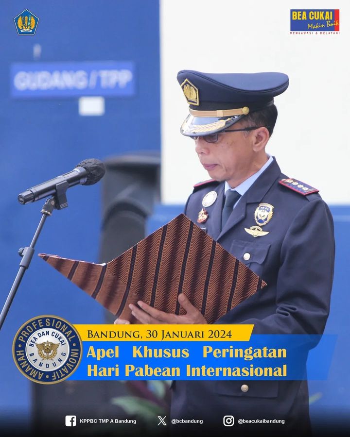 Apel Khusus Peringatan Hari Pabean Internasional 