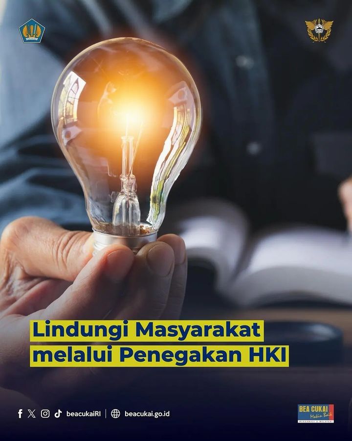 Lindungi Masyarakat Melalui Penegakan Hak Kekayaan Intelektual