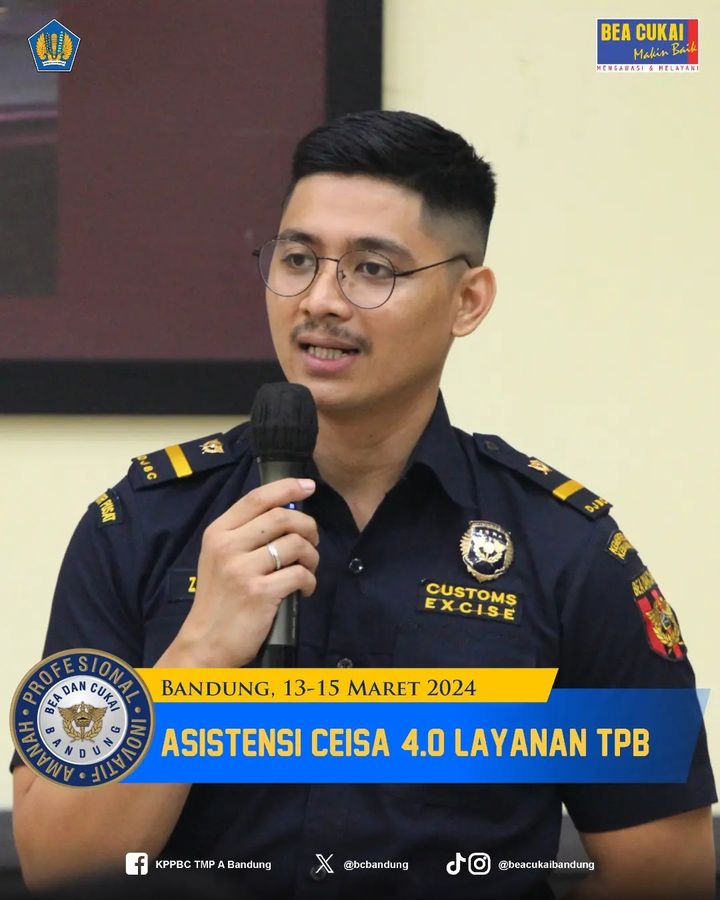 Bea Cukai Bandung Melaksanakan Asistensi Ceisa 4.0 Layanan Tempat Penimbunan Berikat