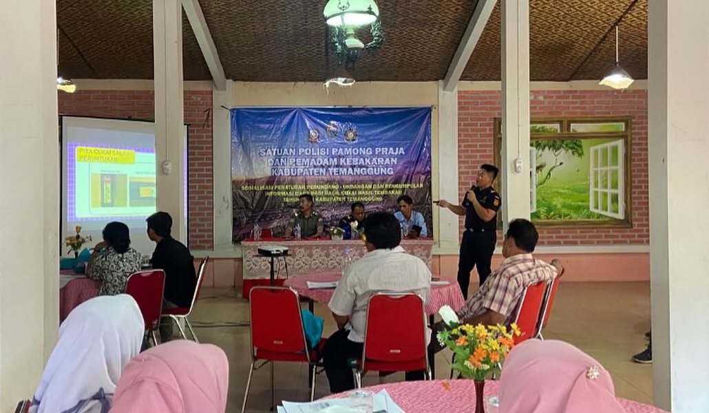Sinergi Bea Cukai Magelang dan Satpol PP Temanggung Lakukan Edukasi Cukai Rokok