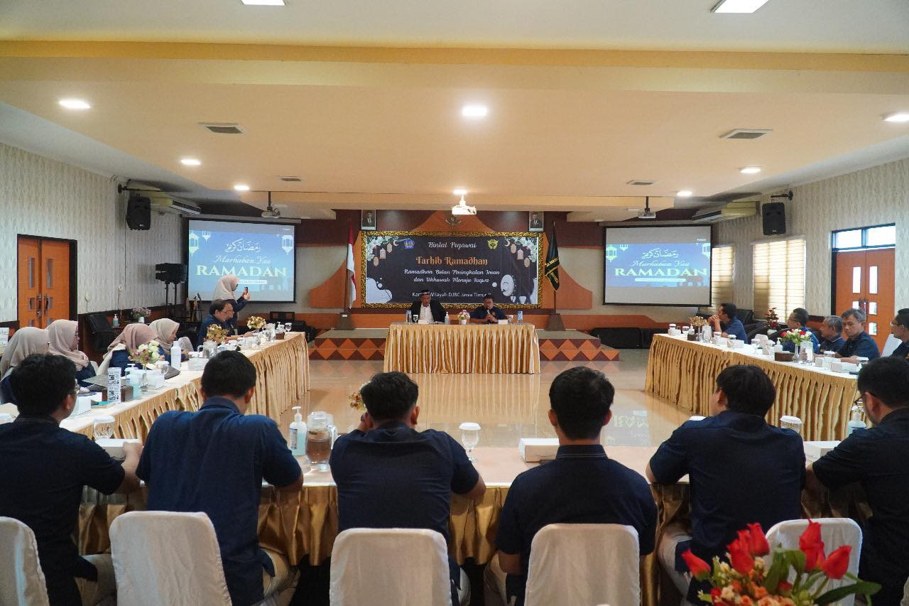 Kanwil Bea Cukai Jatim II Gelar Pembinaan Mental (Bintal) Sambut Bulan Ramadan 1445H
