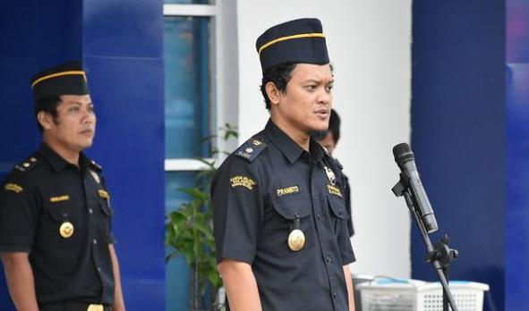 Pimpin Apel Rutin, Kepala Seksi Kepatuhan Internal Tegaskan Seluruh Pegawai Harus Menjaga Integritas Saat Memberikan Pelayanan