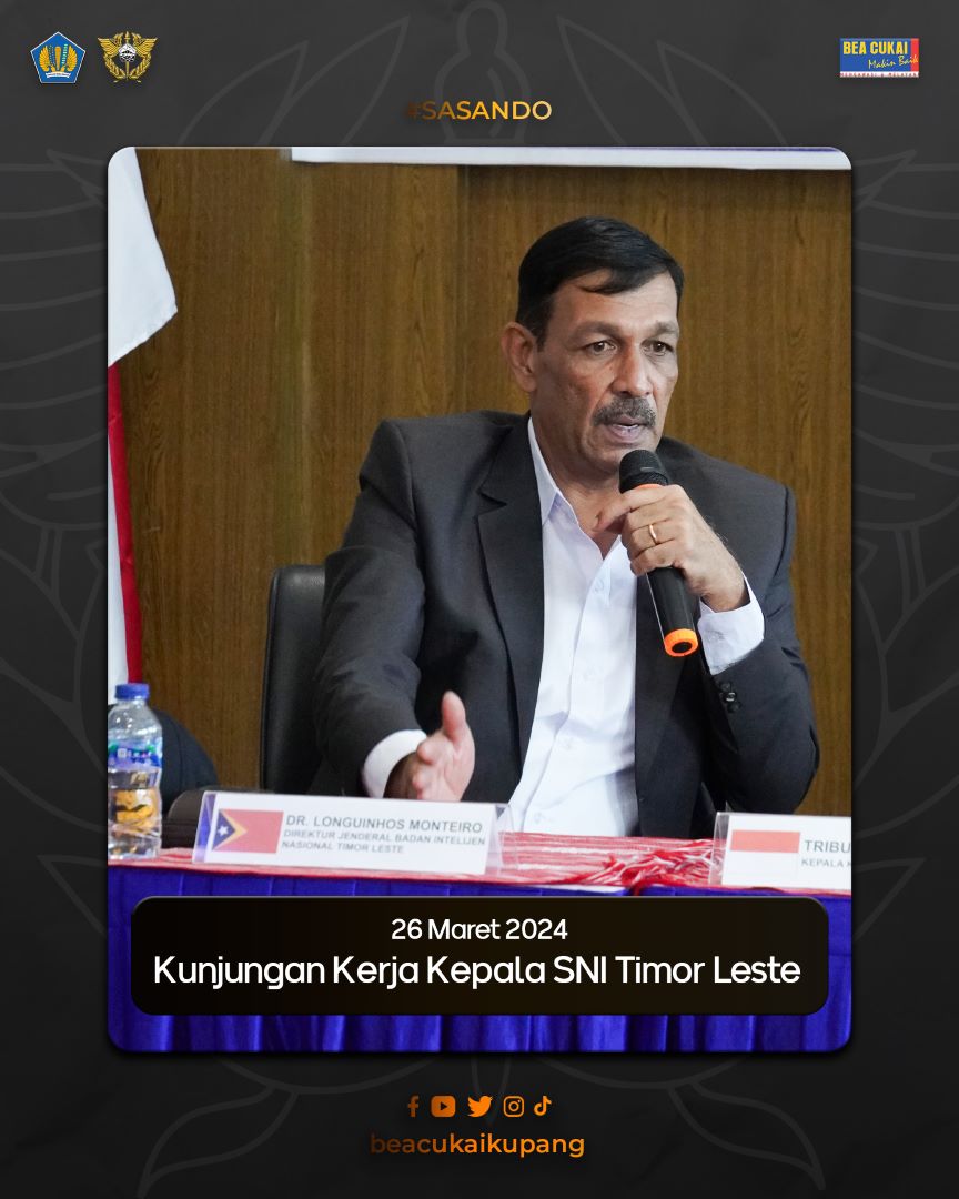 Kunjungan Kerja Kepala SNI Timor Leste