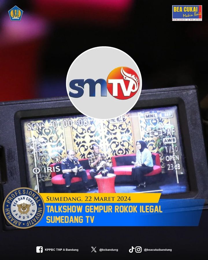 Talkshow Gempur Rokok Ilegal Sumedang TV 