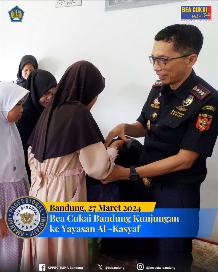 Bea Cukai Bandung Kunjungan ke Yayasan Al-Kasyaf