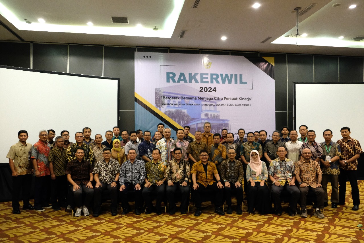 Digelar di Jember, DKO dan Rakerwil DJBC Jatim II Tahun 2024 Bahas Isu Strategis