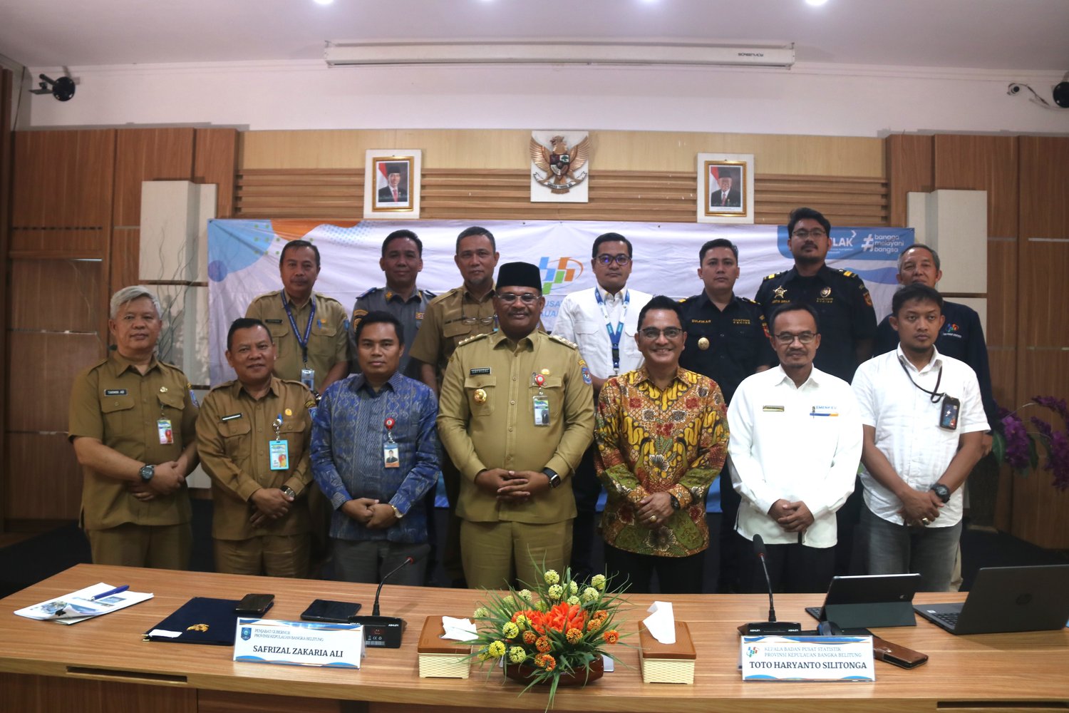 Sinergi Bea Cukai Pangkalpinang dengan Badan Pusat Statistik Prov. Kep. Bangka Belitung dalam Pers Rilis Berita Resmi Statistik (BRS) April 2024