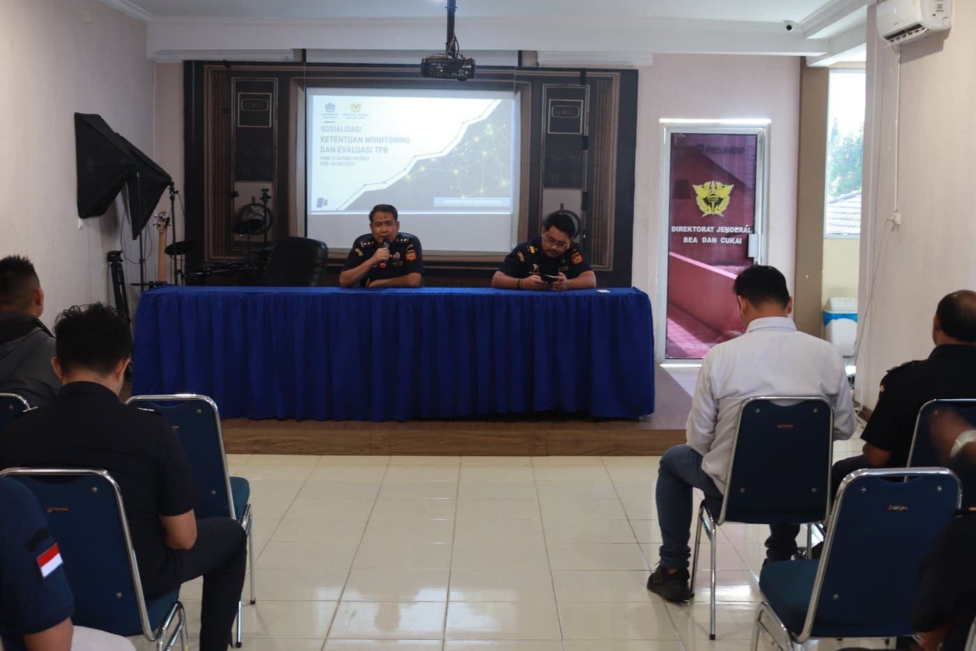 Tingkatkan Kompetensi Pegawai, Bea Cukai Pangkalpinang Laksanakan Peningkatan Kompetensi Pegawai (PKP) Monitoring dan Evaluasi TPB