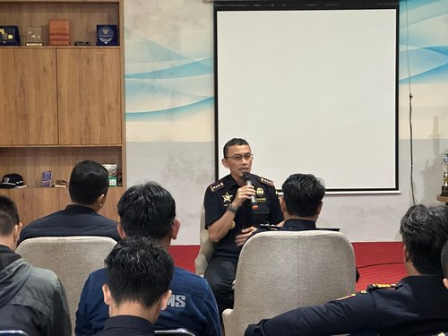 Jaga Integritas dan Etos Kerja Pegawai, Beacukai Pangkalpinang Selenggarakan Pembinaan Mental Ideologi